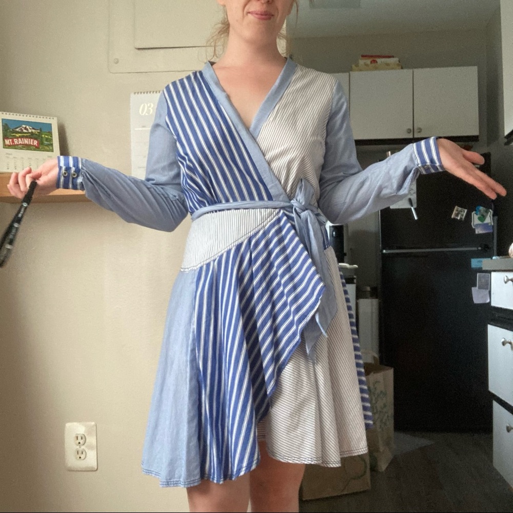 Maeve wrap dress size 8